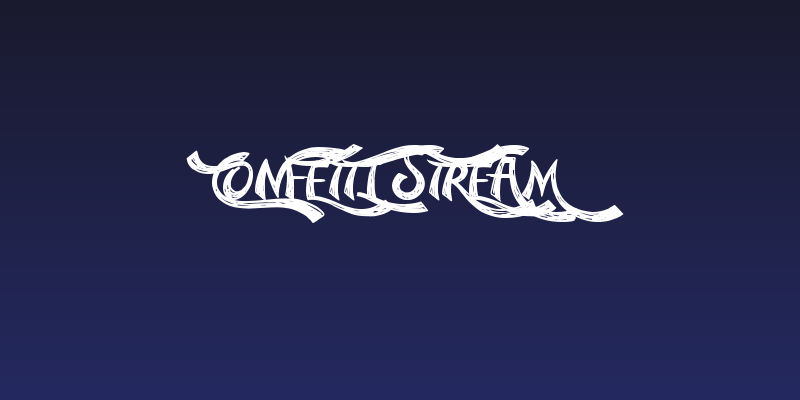 Confetti Stream Social Header