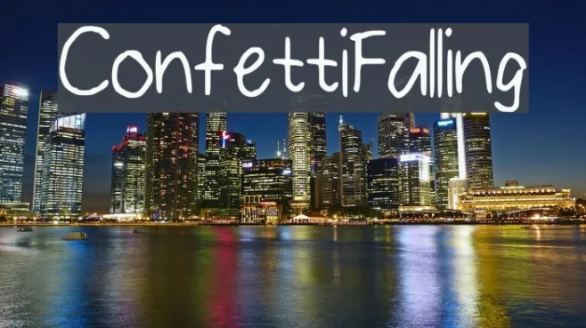 ConfettiFalling Example 1
