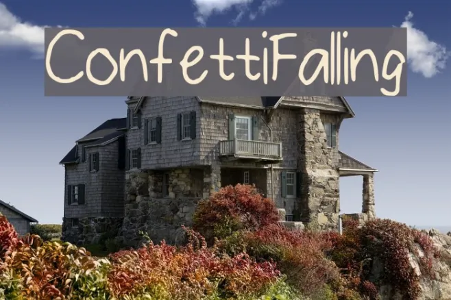 ConfettiFalling Example 2
