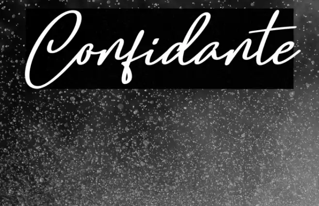 Confidante Font examples