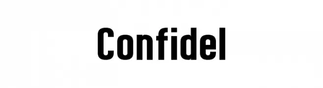 Confidel  नि: शुल्क फ़ॉन्ट्स डाउनलोड