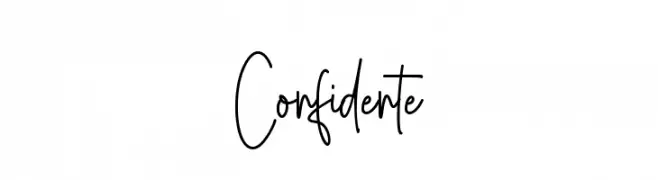Confidente  font caratteri gratis