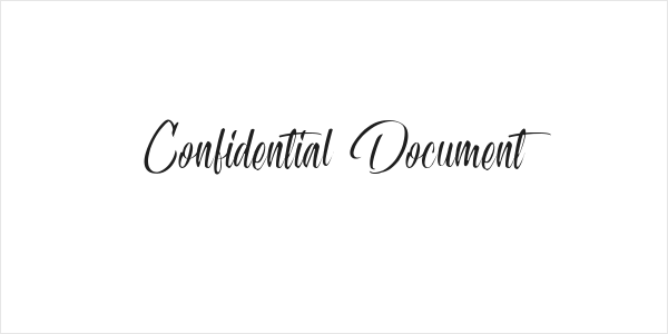 Confidential Document Logo