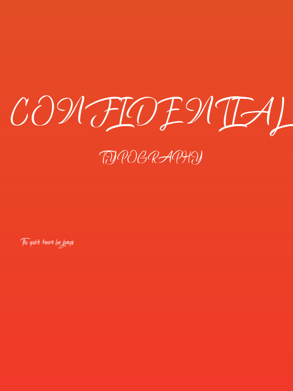 Confidential Document Poster