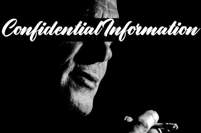 ConfidentialInformation Example 3