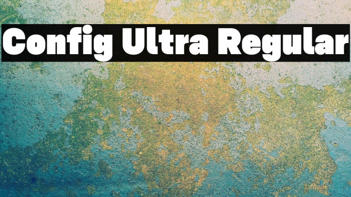 Config Ultra Regular Example 3