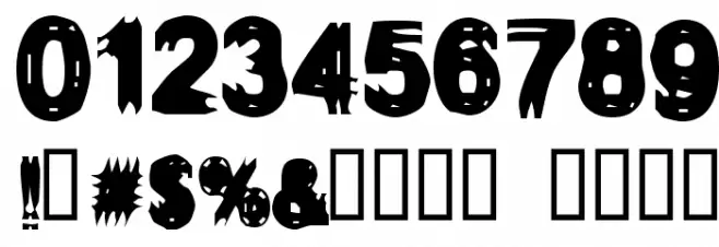 Configuration 9 フォント その他の文字