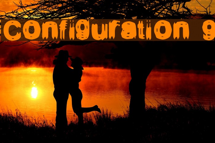 Configuration 9 Font examples