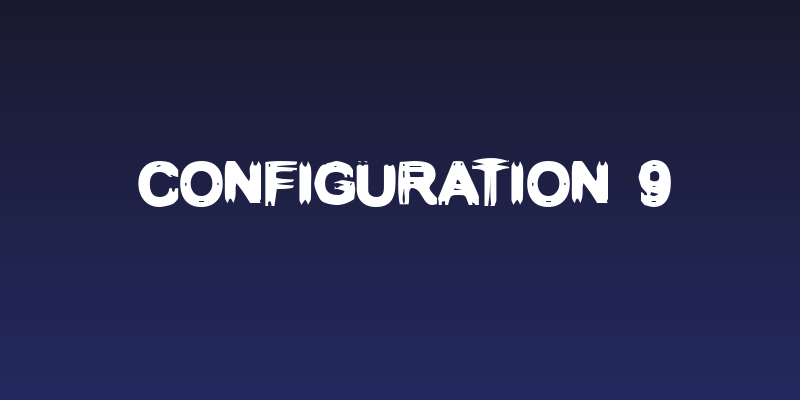 Configuration 9 Social Header