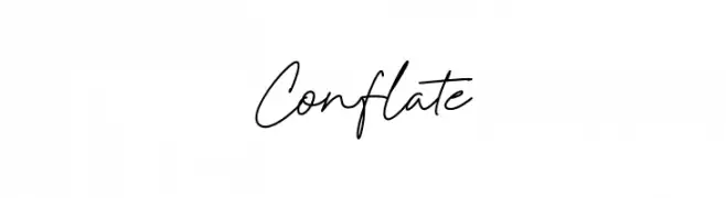 Conflate  नि: शुल्क फ़ॉन्ट्स डाउनलोड
