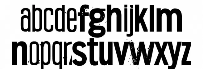 Conflict of interest Font LOWERCASE