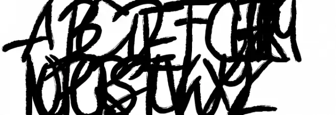 Conflict 字体 大写