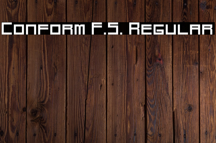 Conform F.S. Regular Example 2