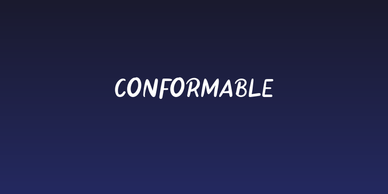 Conformable Social Header