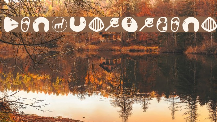 Confuseyecons Font examples