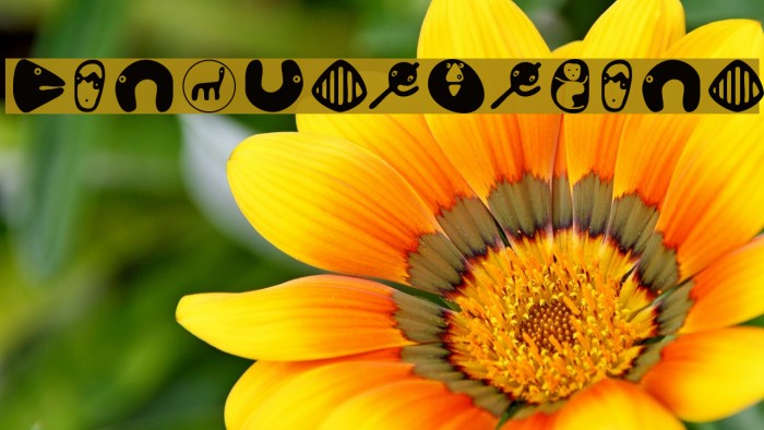 Confuseyecons Font examples