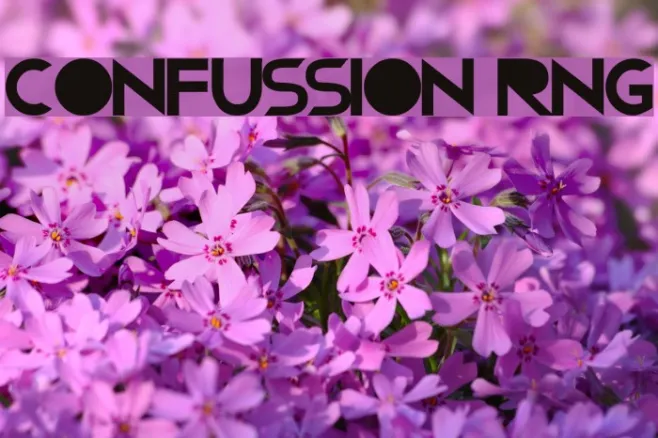 Confussion RNG Example 1