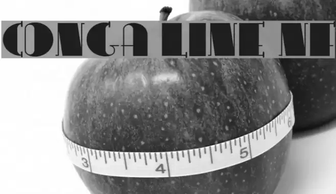 Conga Line NF Caratteri examples