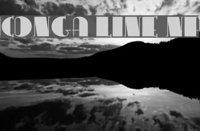 Conga Line NF Caratteri examples