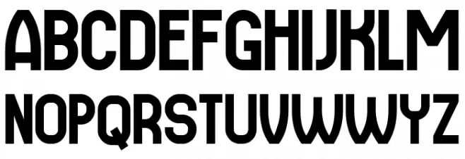 Congestion Regular Font LOWERCASE