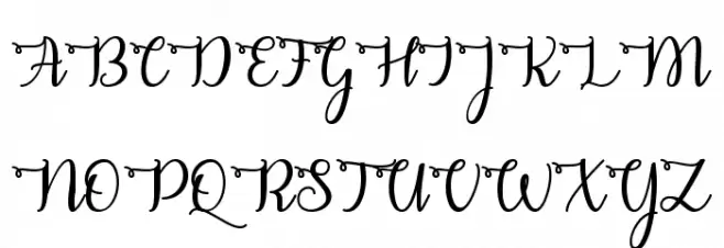 Congrats Calligraphy Schriftart Groß