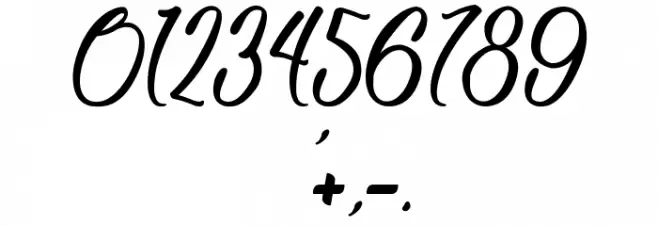 CongratulationFolding Font OTHER CHARS