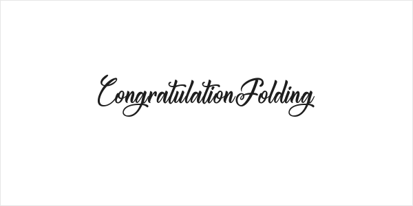 CongratulationFolding Logo