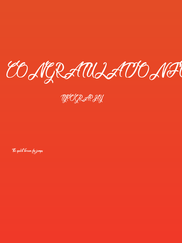 CongratulationFolding Poster