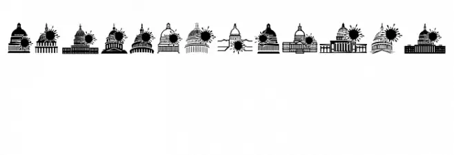 Congress Regular 字体 大写