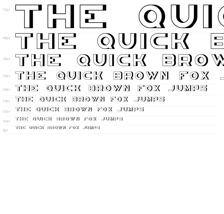 Congruency 3D Waterfall