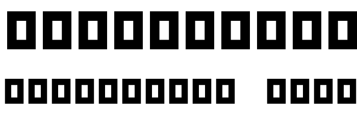 Congruency Regular Demo Font OTHER CHARS