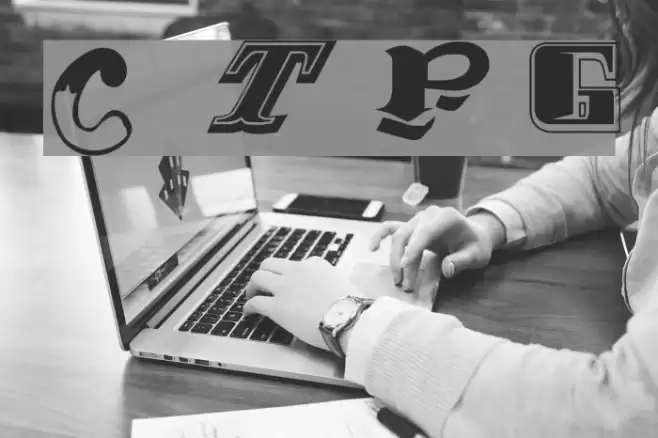 Conjunto de Tipografias Populares Guatemaltecas Font examples