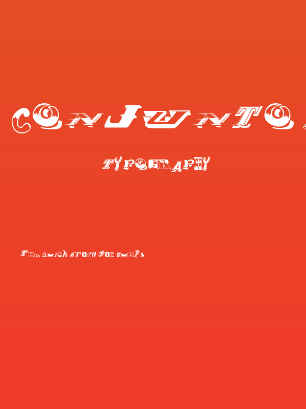 Conjunto de Tipografias Populares Guatemaltecas Poster