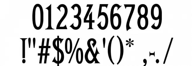 Conkordia Font OTHER CHARS