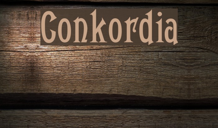 Conkordia Font examples