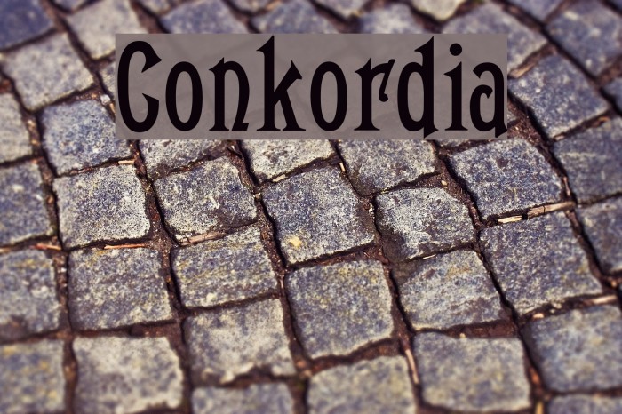 Conkordia Font examples