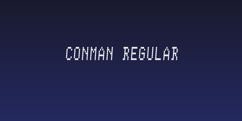 Conman Regular Social Header