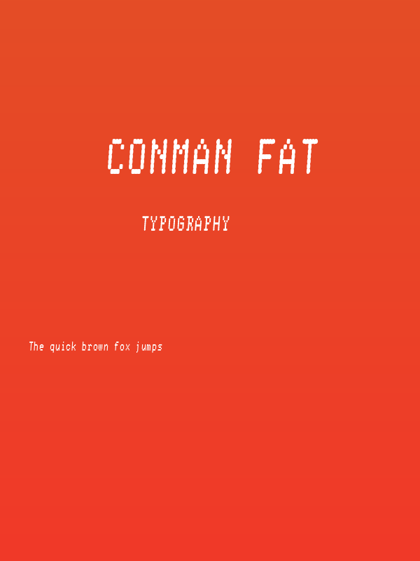 Conman fat Poster