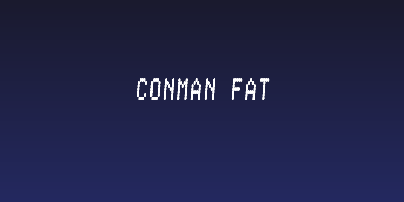Conman fat Social Header