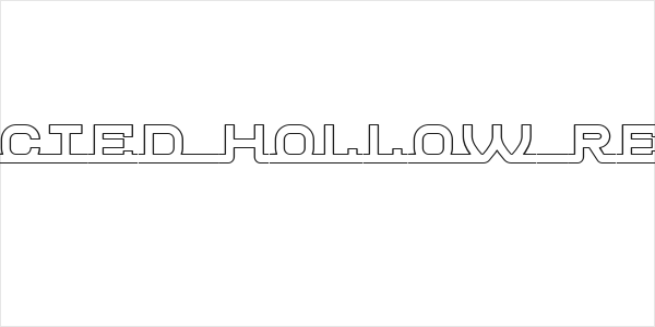 Connected Hollow Regular Logo
