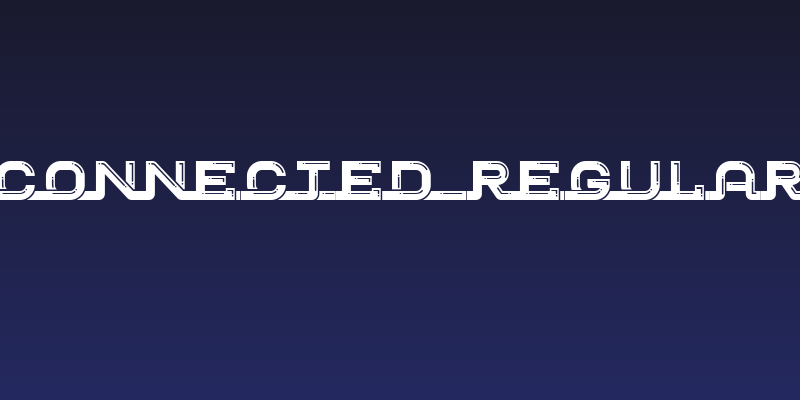 Connected Regular Social Header