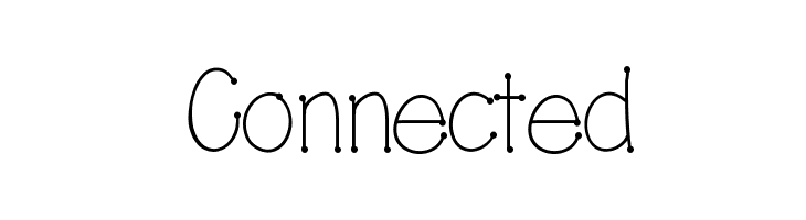 Connected  免费字体下载
