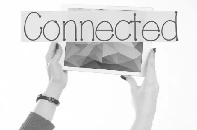 Connected Font examples