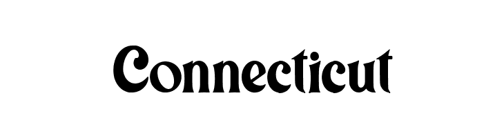 Connecticut  font caratteri gratis