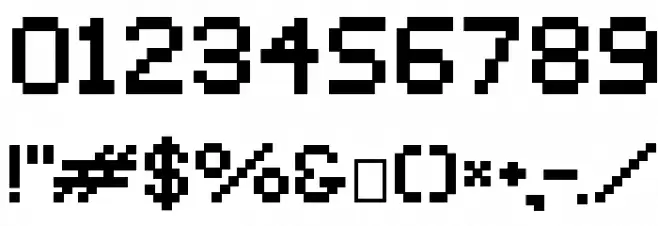 Connection Bold Font OTHER CHARS