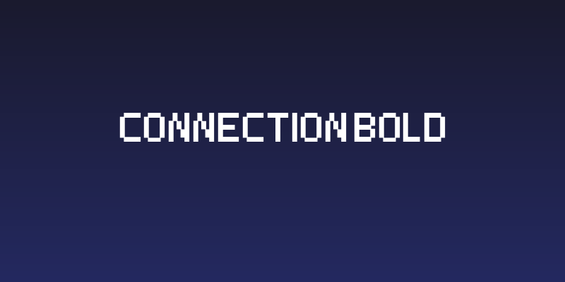Connection Bold Social Header
