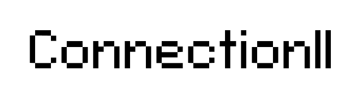 Connection II Font - FFonts.net