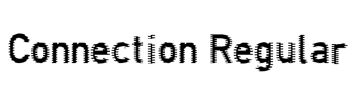 Connection Regular Font