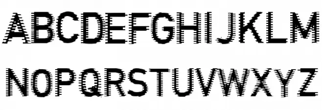 Connection Regular フォント 大文字