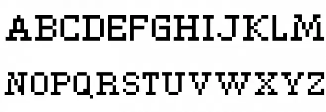 Connection Serif Font Litere mari